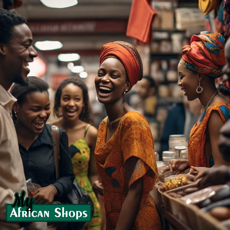 shopping in an African Store